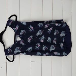 Floral Sleeveless Blouse